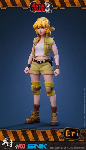 Metal Slug 3 - Eri Kasamoto - 1/12 (TUNSHI STUDIO)ㅤ – TUNSHI STUDIO – ActionFigureBrasil — detalhe do produto