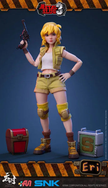 Metal Slug 3 - Eri Kasamoto - 1/12 (TUNSHI STUDIO)ㅤ – TUNSHI STUDIO – ActionFigureBrasil — iluminação de estúdio