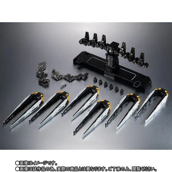 METAL STRUCTURE RX-93 ν Gundam - Fin Funnel - Optional Partsㅤ – Bandai – ActionFigureBrasil