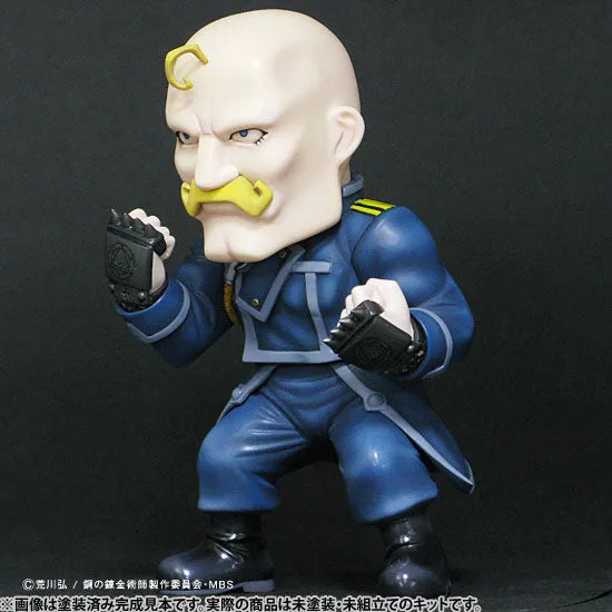 Metalboy Heroes - Alex Louis Armstrong & Olivier Mira Armtrong Unpainted Assembly Figureㅤ – Metal Box – ActionFigureBrasil