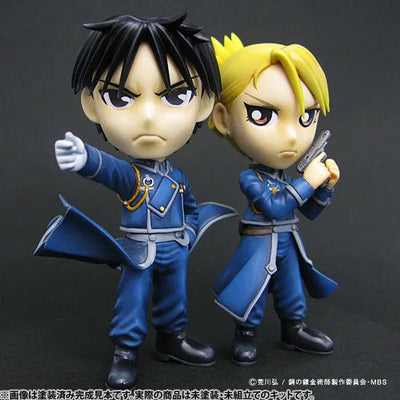 Metalboy Heroes - Roy Mustang & Riza Hawkeye Unpainted Assembly Figureㅤ – METALBOX – ActionFigure Brasil