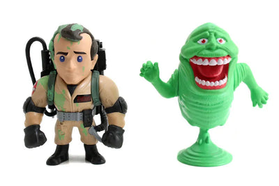 Metals Diecast - Ghostbusters: Peter Venkman & Slimer 4 Inch Figure Twin Packㅤ – Jada Toys – ActionFigure Brasil