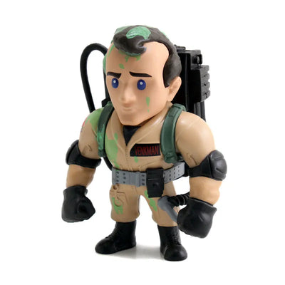 Metals Diecast - Ghostbusters: Peter Venkman & Slimer 4 Inch Figure Twin Packㅤ – Jada Toys – ActionFigure Brasil — ângulo diferente