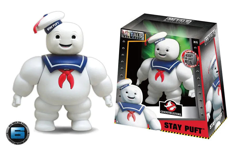 Metals Diecast - Ghostbusters: Stay Puft Marshmallow Man 6 Inch Figuresㅤ – Jada Toys – ActionFigureBrasil