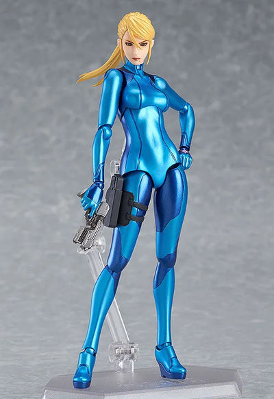 Metroid: Other M - Samus Aran - Figma #306 - Zero Suit ver. - 2026 Re-release (Good Smile Company, Max Factory) [Shop Exclusive]ㅤ – Good Smile Company as ManufacturerMax Factory as Producer – ActionFigure Brasil — ângulo diferente