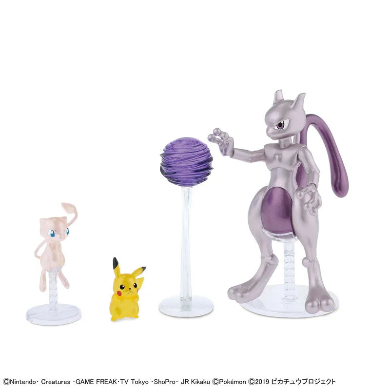 Mewtwo no Gyakushuu Evolution - Mewtwo - Pokémon Plamo (Bandai Spirits)ㅤ – Bandai Spirits As Manufacturer – ActionFigureBrasil