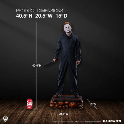 Michael Myers - LIMITED EDITION: 300 – PCS – ActionFigure Brasil — com base expositora