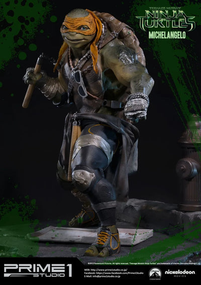 Michelangelo (Regular Version) TMNT(2014) – Prime1Studio – ActionFigure Brasil