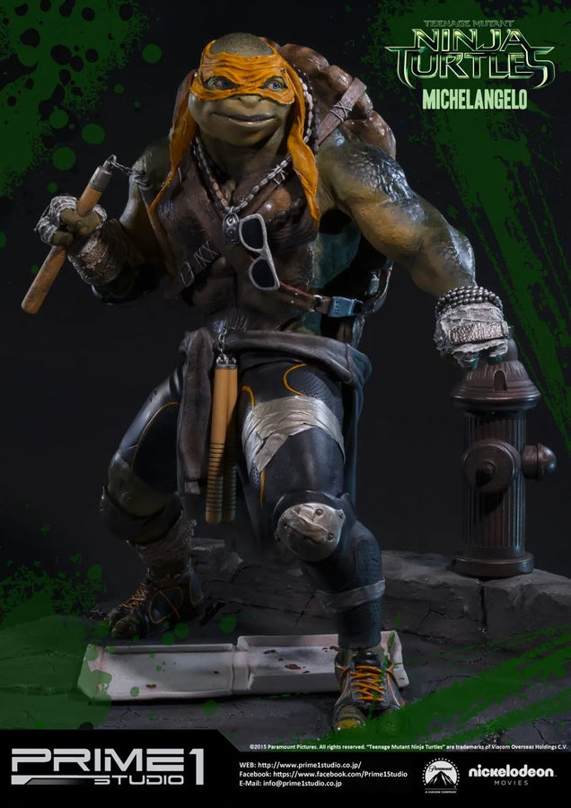 Michelangelo (Regular Version) TMNT(2014) – Prime1Studio – ActionFigure Brasil