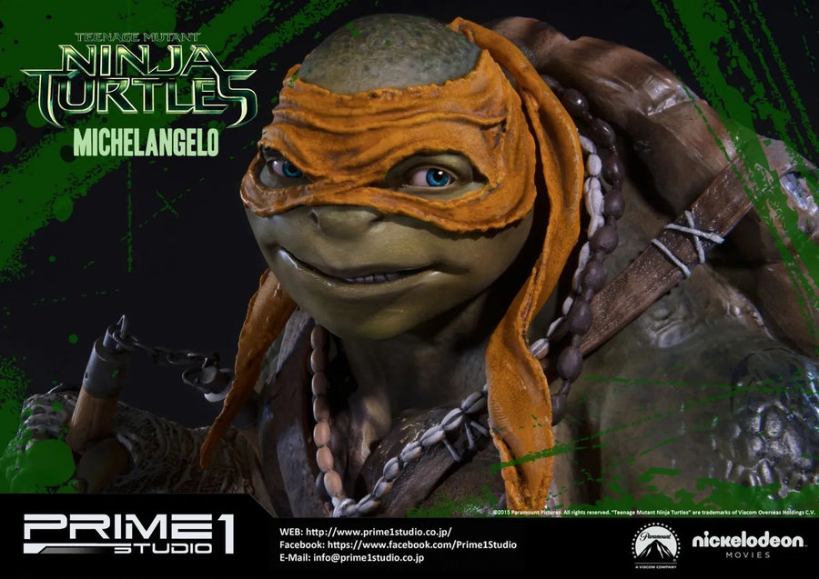 Michelangelo (Regular Version) TMNT(2014) – Prime1Studio – ActionFigure Brasil