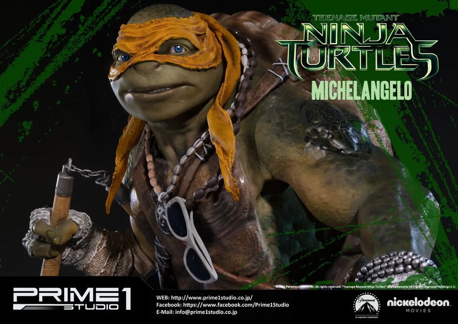 Michelangelo (Regular Version) TMNT(2014) – Prime1Studio – ActionFigure Brasil