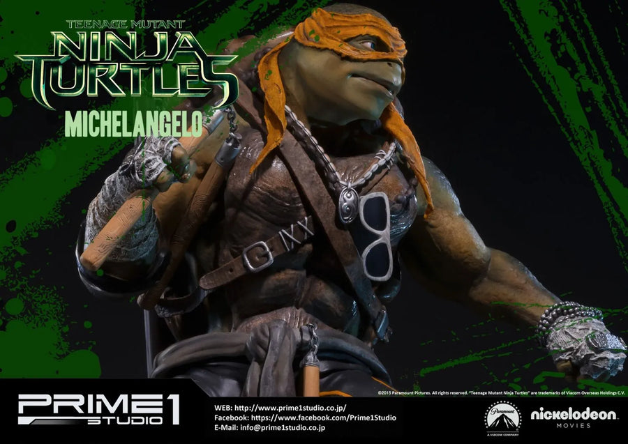 Michelangelo (Regular Version) TMNT(2014) – Prime1Studio – ActionFigure Brasil