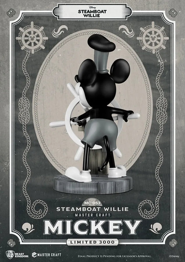 Mickey - LIMITED EDITION: 3000 – Beast Kingdom – ActionFigure Brasil