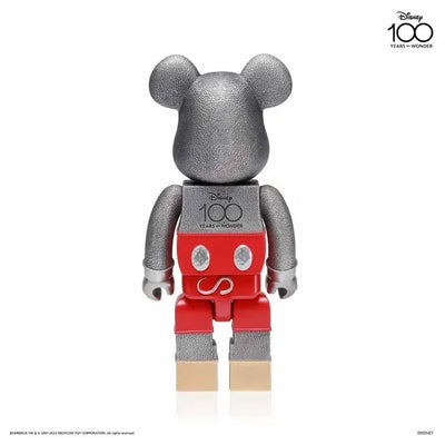 Mickey Mouse Disney 100 Be@rbrick 400% (Special Edition) – Royal Selangor – ActionFigure Brasil — acessórios