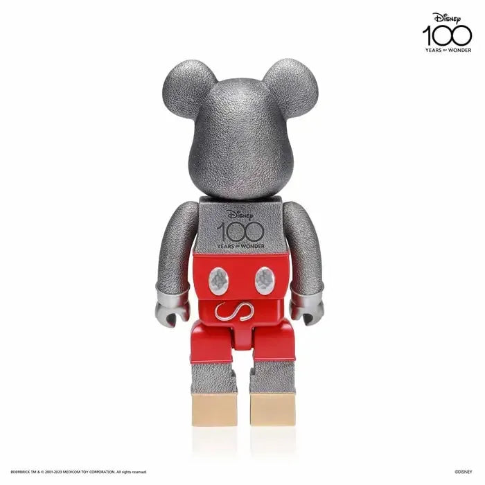 Mickey Mouse Disney 100 Be@rbrick 400% (Special Edition) – Royal Selangor – ActionFigure Brasil