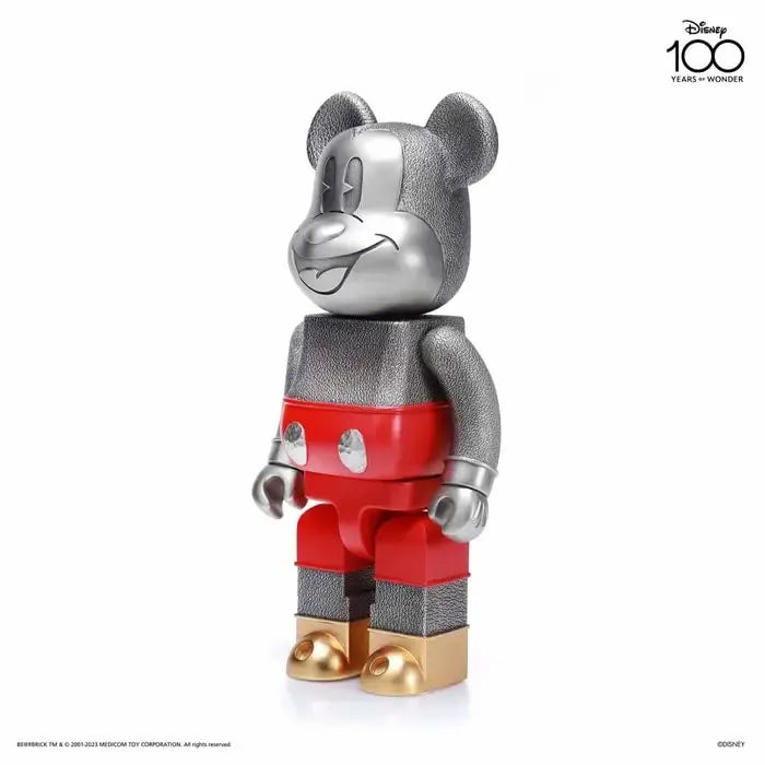 Mickey Mouse Disney 100 Be@rbrick 400% (Special Edition) – Royal Selangor – ActionFigure Brasil