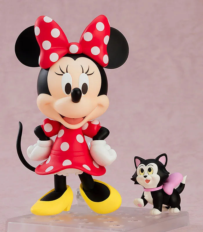 Mickey Mouse - Figaro - Minnie Mouse - Nendoroid #1652 - Polka Dot Dress Ver. (Good Smile Company)ㅤ – Good Smile Company – ActionFigure Brasil