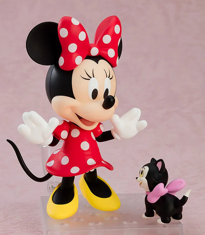 Mickey Mouse - Figaro - Minnie Mouse - Nendoroid #1652 - Polka Dot Dress Ver. (Good Smile Company)ㅤ – Good Smile Company – ActionFigure Brasil