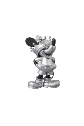 Mickey Mouse - Ultra Detail Figure - Roen Collection - 163 - Black and Silver ver. Crown ver. (Medicom Toy)ㅤ – Medicom Toy – ActionFigure Brasil