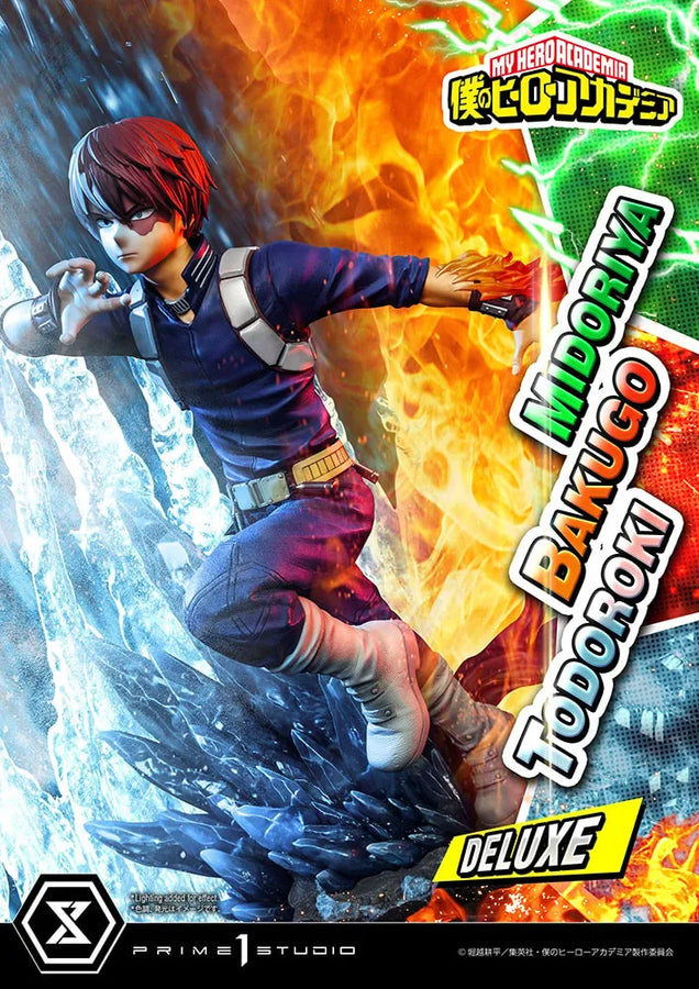 Midoriya, Bakugo & Todoroki (Deluxe Version) - LIMITED EDITION: 200 (Deluxe Version) – Prime 1 Studio – ActionFigure Brasil