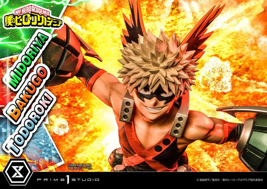 Midoriya, Bakugo & Todoroki (Regular Version) My Hero Academia – Prime1Studio – ActionFigure Brasil