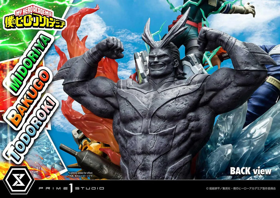 Midoriya, Bakugo & Todoroki (Regular Version) My Hero Academia – Prime1Studio – ActionFigure Brasil