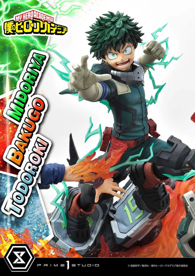 Midoriya, Bakugo & Todoroki (Regular Version) My Hero Academia – Prime1Studio – ActionFigure Brasil