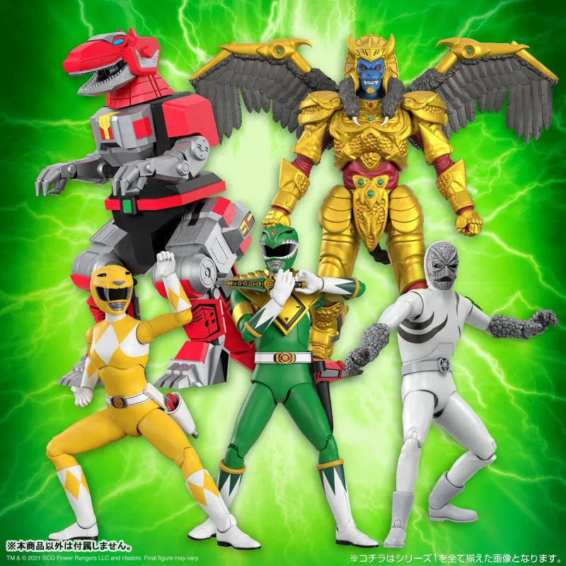 Mighty Morphin Power Ranger / Green Ranger Ultimate 7 Inch Action Figureㅤ – Super 7 – ActionFigure Brasil