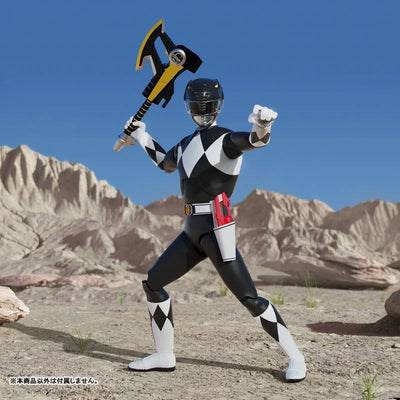 Mighty Morphin Power Rangers/ Black Ranger Ultimate Action Figureㅤ – Super 7 – ActionFigure Brasil — detalhe do produto