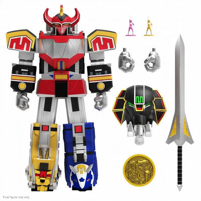 Mighty Morphin - Power Rangers - Dino Megazord (Super 7)ㅤ – Super 7 – ActionFigure Brasil