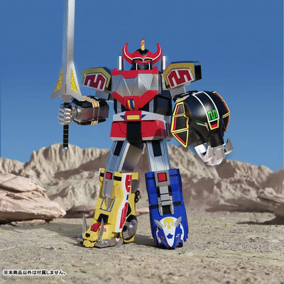 Mighty Morphin - Power Rangers - Dino Megazord (Super 7)ㅤ – Super 7 – ActionFigure Brasil — ângulo diferente