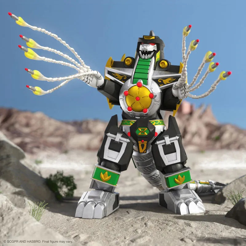Mighty Morphin' Power Rangers / Dragonzord Ultimate Action Figureㅤ – Super 7 – ActionFigure Brasil