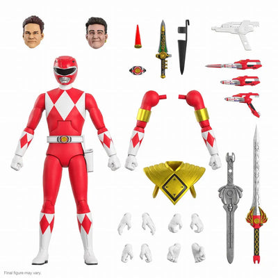 Mighty Morphin' Power Rangers / Red Ranger Ultimate Action Figureㅤ – Super 7 – ActionFigure Brasil