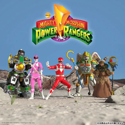 Mighty Morphin' Power Rangers / Red Ranger Ultimate Action Figureㅤ – Super 7 – ActionFigureBrasil — ângulo diferente
