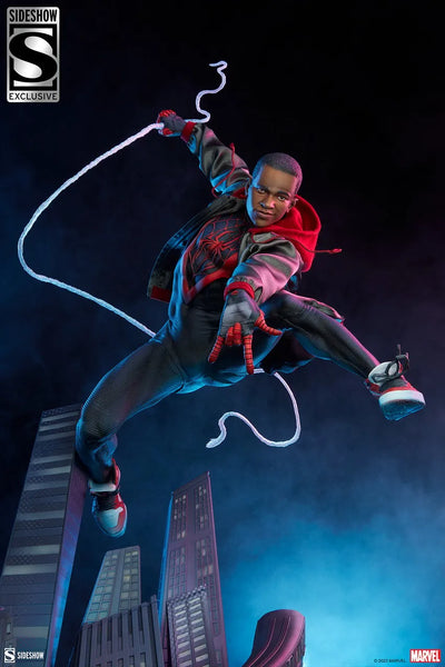 Miles Morales - LIMITED EDITION: 800 (Exclusive) – Sideshow Collectibles – ActionFigure Brasil