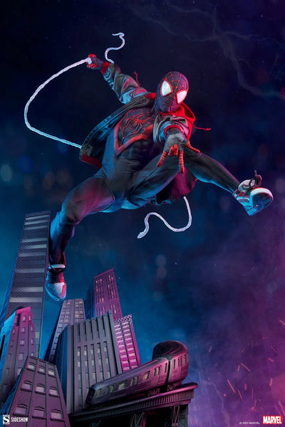 Miles Morales - LIMITED EDITION: 800 – Sideshow Collectibles – ActionFigure Brasil