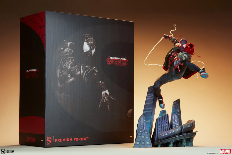 Miles Morales - LIMITED EDITION: 800 (Exclusive) – Sideshow Collectibles – ActionFigure Brasil