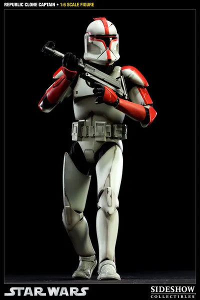 Militaries Of Star Wars 1/6 Scale Figure - Clone Captainㅤ – Sideshow Collectibles – ActionFigure Brasil