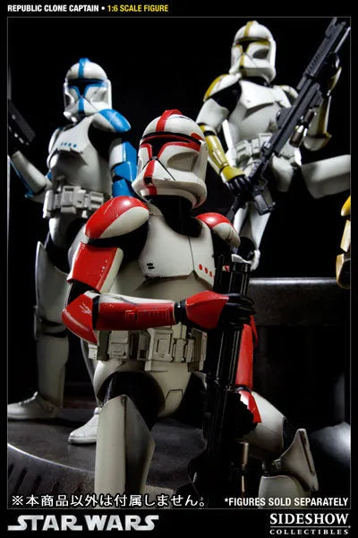 Militaries Of Star Wars 1/6 Scale Figure - Clone Captainㅤ – Sideshow Collectibles – ActionFigure Brasil