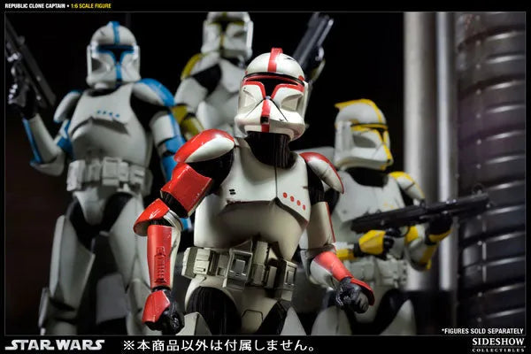 Militaries Of Star Wars 1/6 Scale Figure - Clone Captainㅤ – Sideshow Collectibles – ActionFigure Brasil