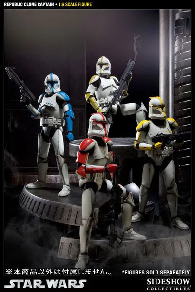 Militaries Of Star Wars 1/6 Scale Figure - Clone Captainㅤ – Sideshow Collectibles – ActionFigure Brasil