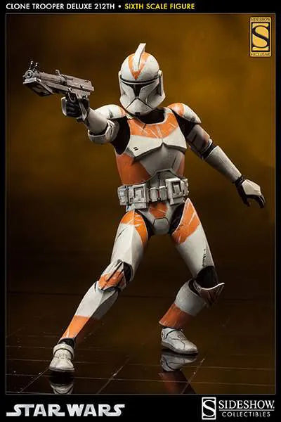 Militaries of Star Wars 1/6 Scale Figure - Clone Trooper (212th Attack Battalion Version)ㅤ – Sideshow Collectibles – ActionFigure Brasil