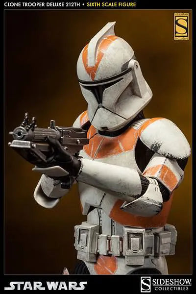 Militaries of Star Wars 1/6 Scale Figure - Clone Trooper (212th Attack Battalion Version)ㅤ – Sideshow Collectibles – ActionFigure Brasil — close