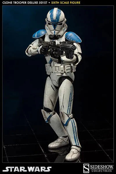 Militaries of Star Wars 1/6 Scale Figure - Clone Trooper (501st Legion Version)ㅤ – Sideshow Collectibles – ActionFigure Brasil