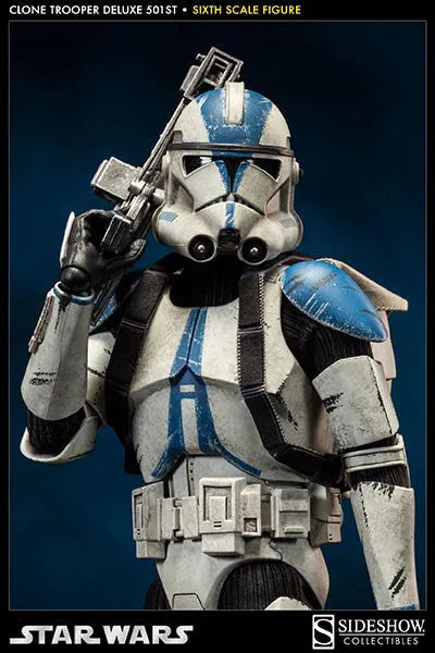 Militaries of Star Wars 1/6 Scale Figure - Clone Trooper (501st Legion Version)ㅤ – Sideshow Collectibles – ActionFigure Brasil