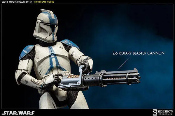 Militaries of Star Wars 1/6 Scale Figure - Clone Trooper (501st Legion Version)ㅤ – Sideshow Collectibles – ActionFigure Brasil