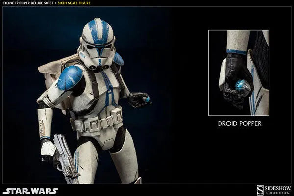Militaries of Star Wars 1/6 Scale Figure - Clone Trooper (501st Legion Version)ㅤ – Sideshow Collectibles – ActionFigure Brasil