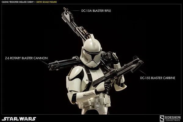 Militaries of Star Wars 1/6 Scale Figure - Clone Trooper (Rookie Version)ㅤ – Sideshow Collectibles – ActionFigure Brasil