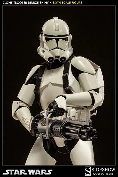 Militaries of Star Wars 1/6 Scale Figure - Clone Trooper (Rookie Version)ㅤ – Sideshow Collectibles – ActionFigureBrasil — embalagem