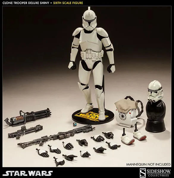 Militaries of Star Wars 1/6 Scale Figure - Clone Trooper (Rookie Version)ㅤ – Sideshow Collectibles – ActionFigure Brasil